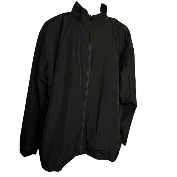 Tommy Armour Golf Jacket Men's XXL Long Sleeve Full Zip Black Windbreaker Jacket - Picture 3 of 13